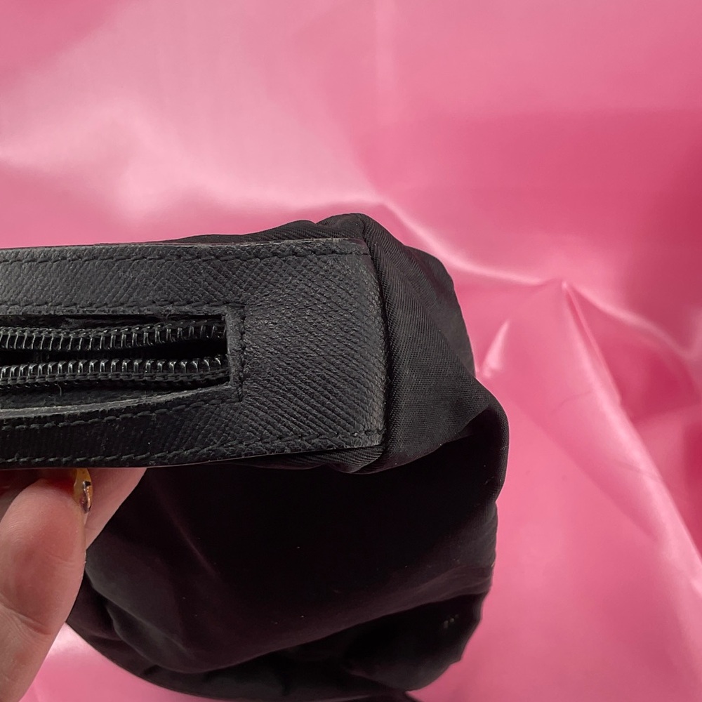 Prada Black Nylon Cosmetic Bag - Picture 8 of 11